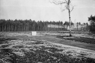 Bau der Eurocontrol-Zentrale Karlsruhe an der Kreuzung Rintheimer Querallee und Blankenlocher Allee