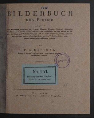 [Bd. 3], No. 56: Bilderbuch für Kinder