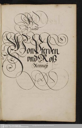 Bücher von Pferden und Roß Artzney