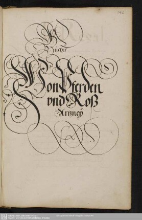 Bücher von Pferden und Roß Artzney