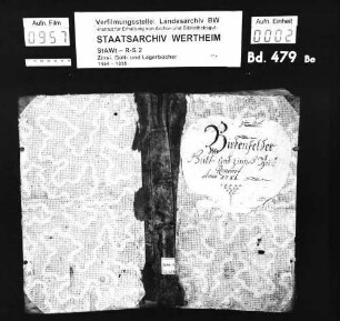 Birkenfelder Gült- und Zinsbuch, renoviert anno 1781