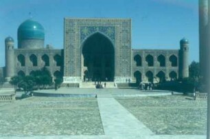 Samarkand. Hauptplatz mit drei Medresen