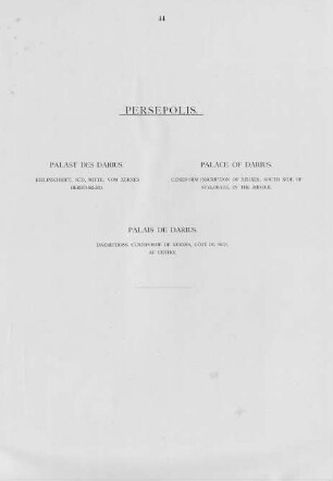44. Keilinschrift, Süd, Mitte, vom Xerxes herrührend