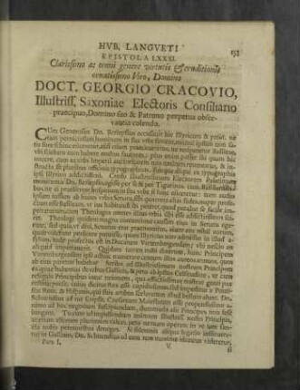 Epistola LXXXI. - XC.