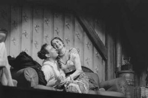 Szenenbilder aus der Operette "Frau Luna" von P. Lincke nach einem Libretto von H. Bolten-Baeckers u. a. mit F. Kronström