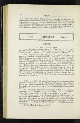 Chronik : Vorstöße der Rechten
