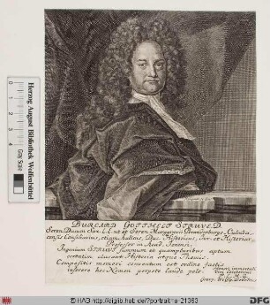 Bildnis Burkhard Gotthelf Struve