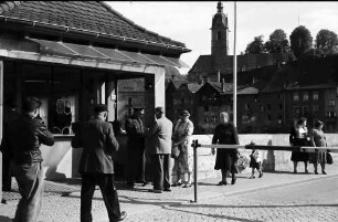 Laufenburg: Deutscher Zoll, Übergang mit Passstelle