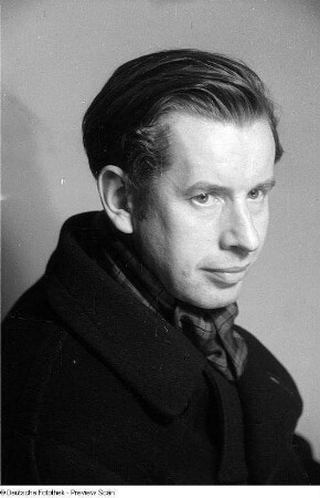Porträtaufnahmen des Schauspielers Horst Lommer