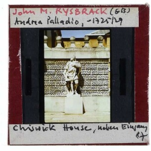 London, Chiswick House,Chiswick, Rysbrack, Andrea Palladio