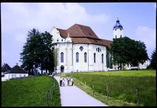 Wies: Wieskirche, Südseite