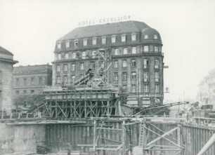 Tiefbunker am Hauptbahnhof, 1941