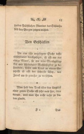 Von Geschäfften
