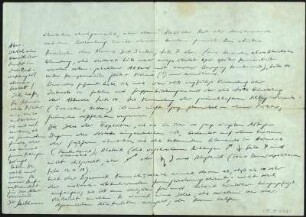 Brief von Karheinz Stockhausen an Friedrich Goldmann
