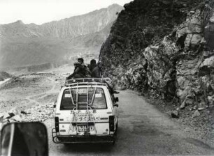Auf dem Karakorum-Highway bei Gilgit