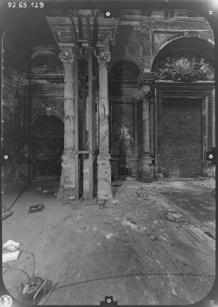 Dresden-Altstadt. Ausstellungsgebäude des Sächsischen Kunstvereins (1886-1893; K. Lipsius). Innenansicht