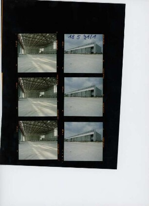 Flughafen München II - Flughafen Franz-Josef-Strauß - Wartungshalle III, Erding, 1991