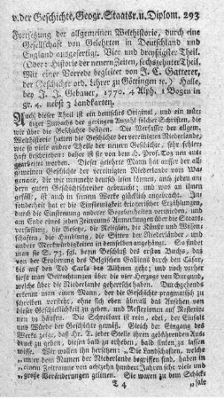 Fortsetzung der algemeinen Welthistorie. T.34. Halle: Gebauer 1771.