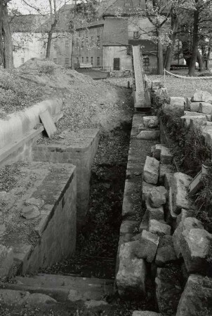 Königstein. Festung. Batterie I. Ausgrabung