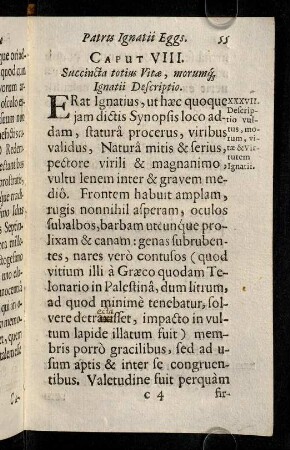 55-61, Caput VIII. - Finis.