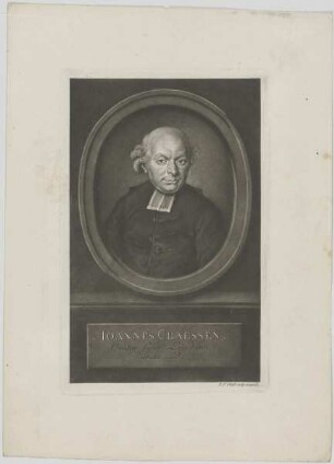 Bildnis des Ioannes Claessen