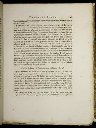 Voyage de Samara à Orenbourg, en passant par Gurief.