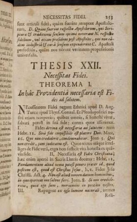 253-263, Thesis XXII