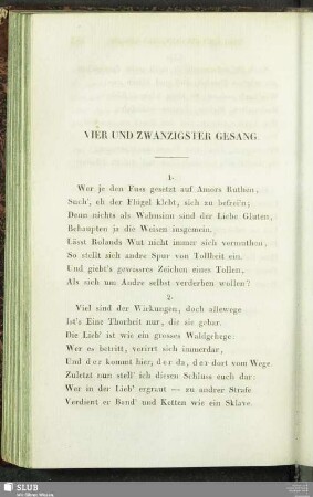 Vier Und Zwanzigster Gesang