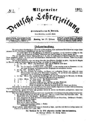 Bekanntmachung