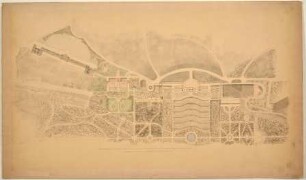 Situationsplan von Sanssouci (Zeichnung)