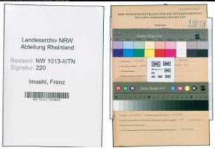 Entnazifizierung Franz Imoehl , geb. 01.08.1901 (Spediteur)