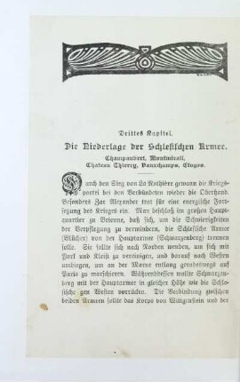 Drittes Kapitel. Die Niederlage der Schlesischen Armee