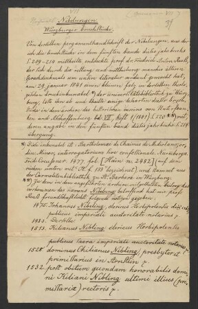 Teilabschrift des Nibelungenliedfragments N1 (Teil 2 von 2)