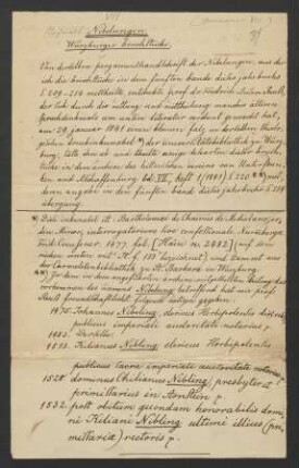Teilabschrift des Nibelungenliedfragments N1 (Teil 2 von 2)