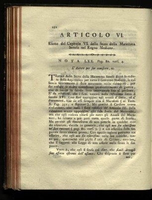 Articolo VI.
