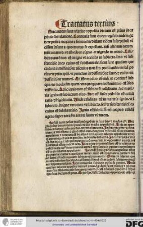 Postquam autor posuit divisionem oppositionis in suas species et modos eius, hic consequenter determinat in speciali de illis modis oppositionum...