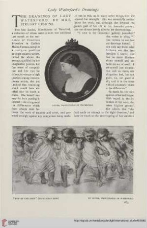 40.1910 = Nr. 160: The drawings of Lady Waterford