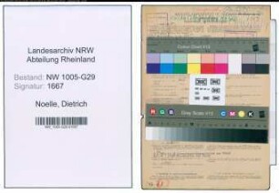Entnazifizierung Dietrich Noelle , geb. 19.12.1891 (Bahnsekretaer)