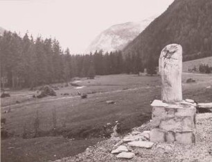 Katschberg (Österreich). Katschberg-Paß, Niedere Tauern. Römischer Meilenstein