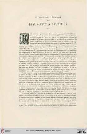 1: Exposition générale des Beaux-Arts à Bruxelles, [5]