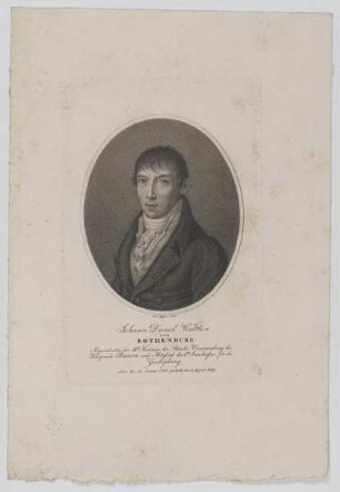 Bildnis des Johann Daniel Walther