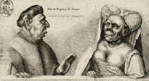 Der König und die Königin von Tunis, Blatt 5 aus der Serie "Variae figurae et probae"