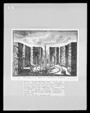 Fürstlicher Baumeister oder: Architectura Civilis — Lust wasser in der Logia zur rechten hand des Irrgartens