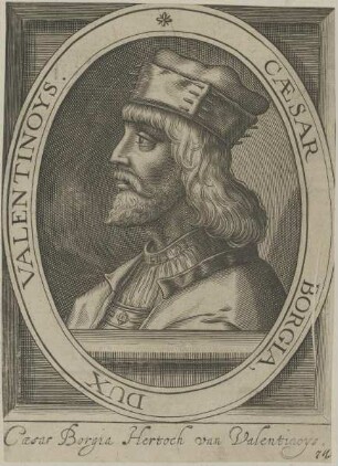 Bildnis des Caesar Borgia van Valentinoys