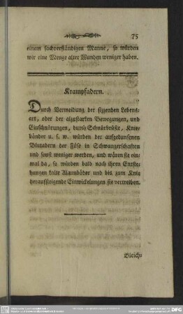 Krampfadern