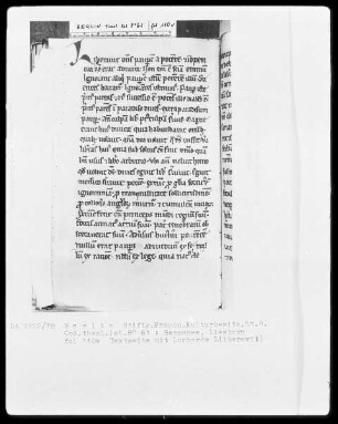 Sermones diversi — ---, Folio 110versoBuchseite