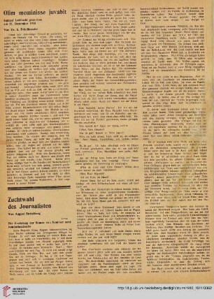Zuchtwahl des Journalisten, [2]