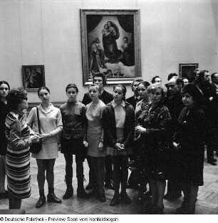 Leningrader Gäste in der Gemäldegalerie Alte Meister