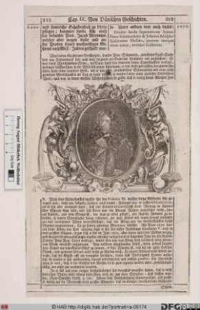 Bildnis Peder Schumacher Griffenfeld, 1673 Greve af