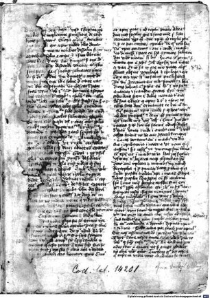 Sermones de tempore - BSB Clm 14201